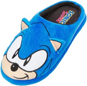 Pantoufles Sonic à tête, tailles 42, 43 et 44.5