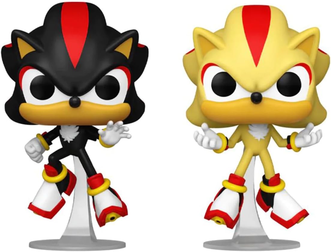 Figurine POP Sonic avec Shadow et Super Shadow – Image 2