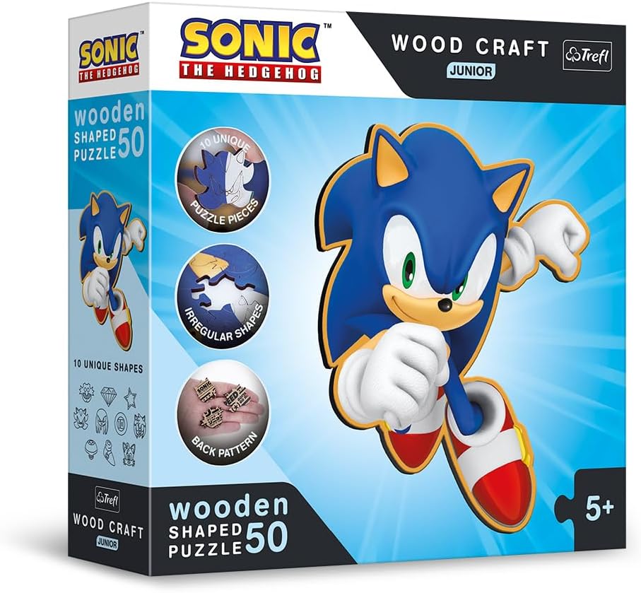 Puzzle Sonic avec L'Hérisson Bleu