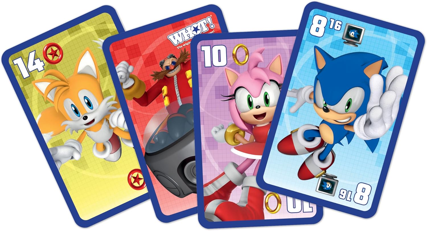 WHOT! Sonic, jeu de cartes de société – Image 5