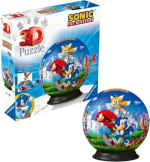 Puzzle 3D à assembler Sonic