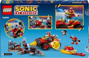 LEGO Super Sonic face à Egg Drillster