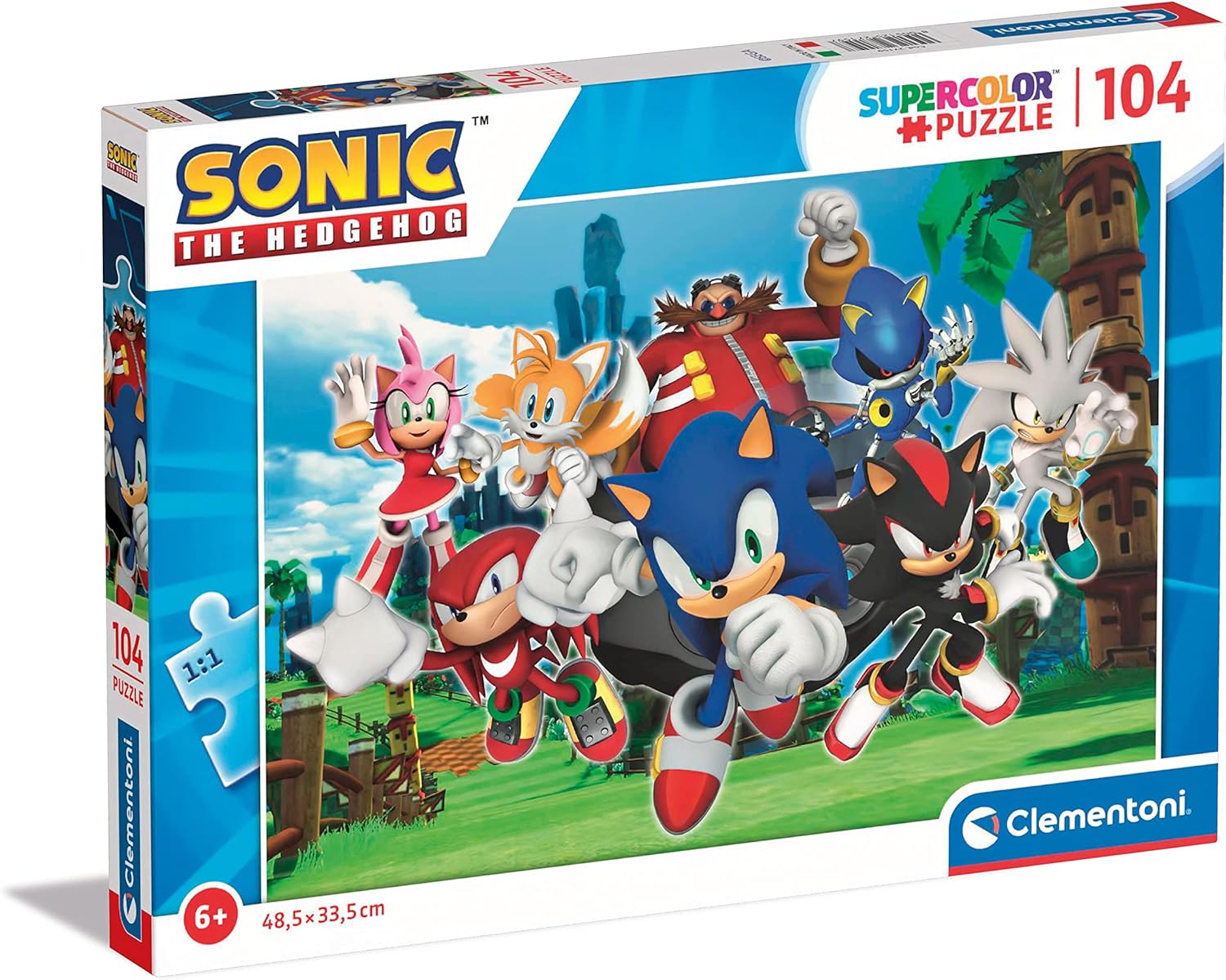 Puzzle Sonic et ses personnages
