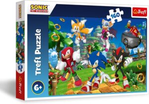 Puzzle Sonic sur le thème du jeu vidéo