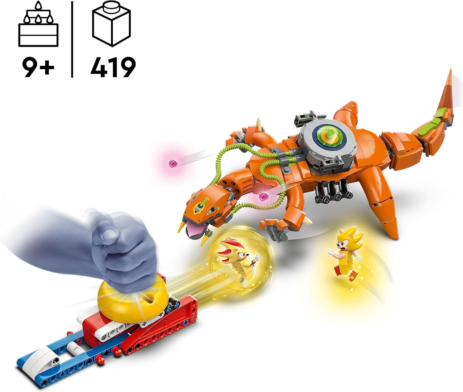 Set LEGO Sonic The Hedgehog Super Shadow contre Biolizard – Image 4