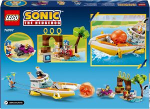 Bateau d'aventures de Tails LEGO Sonic