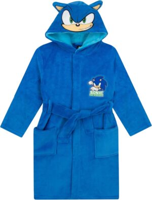 Peignoir Sonic The Hedgehog bleu enfant