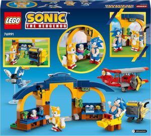 LEGO Sonic : l’atelier de Tails avec l’avion Tornado