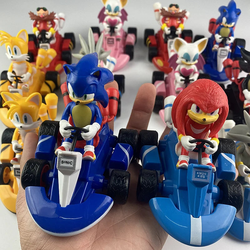 Sonic en karting, figurine 12cm – Image 3