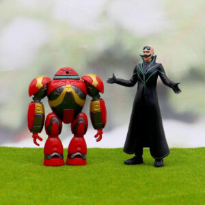 Figurine Sonic avec Dr Eggman et E-123 Omega