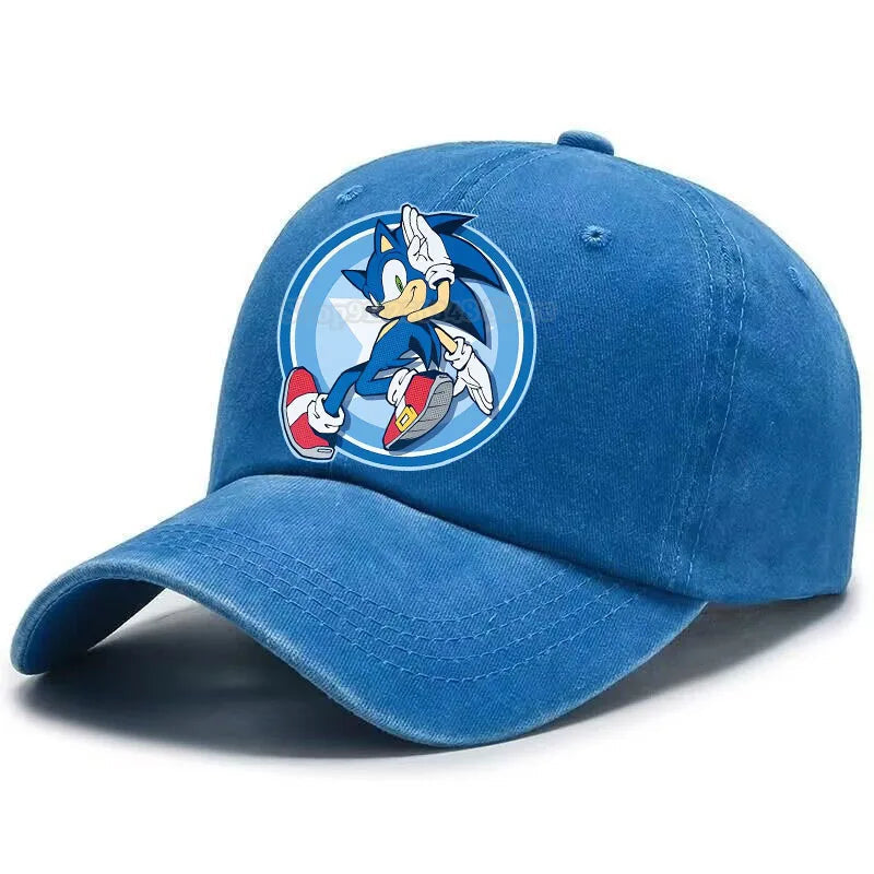 Casquette vintage Sonic The Hedgehog en plusieurs couleurs – Image 2
