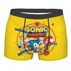 Boxer Sonic Mania avec tailles S à XXL