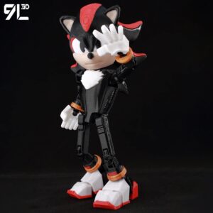 Figurine articulée Shadow the Hedgehog - univers Sonic