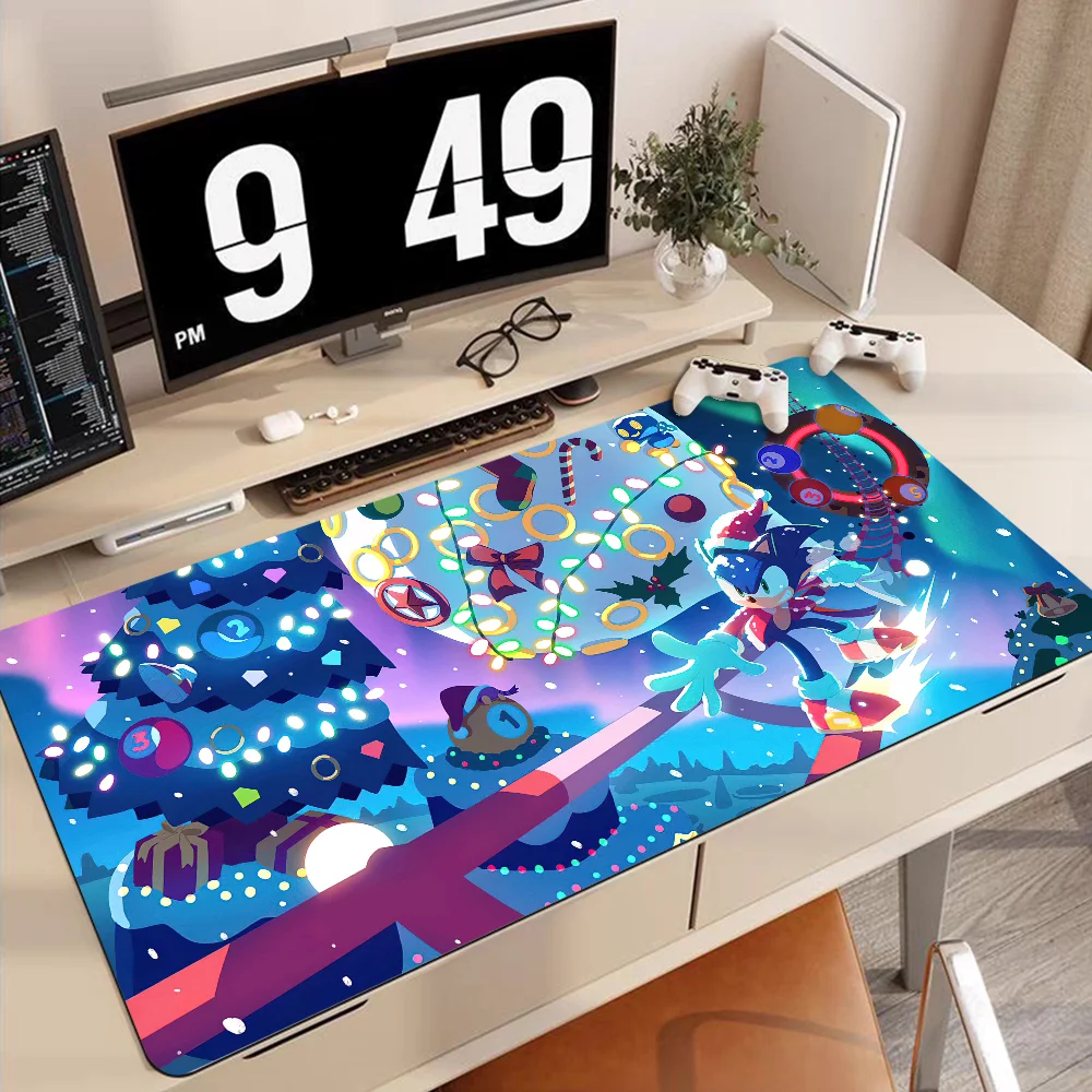 Tapis de Souris Noël Sonic Ride - Dimensions au Choix