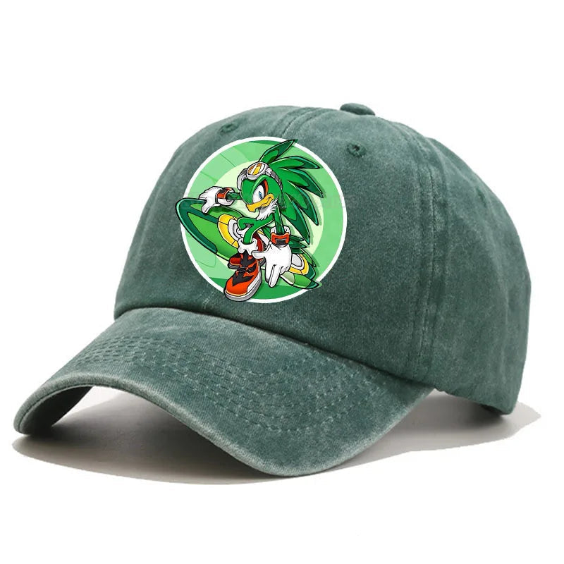 Casquette vintage Sonic avec Jet The Hawk