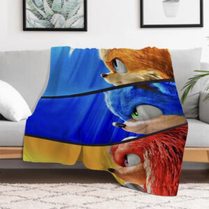 Plaid Sonic avec Sonic, Knuckles et Tails