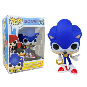 Figurine Pop Sonic avec Anneau en format 10cm