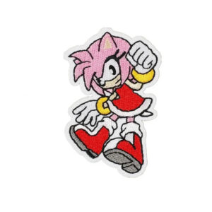 Patch écusson Sonic avec Amy Rose