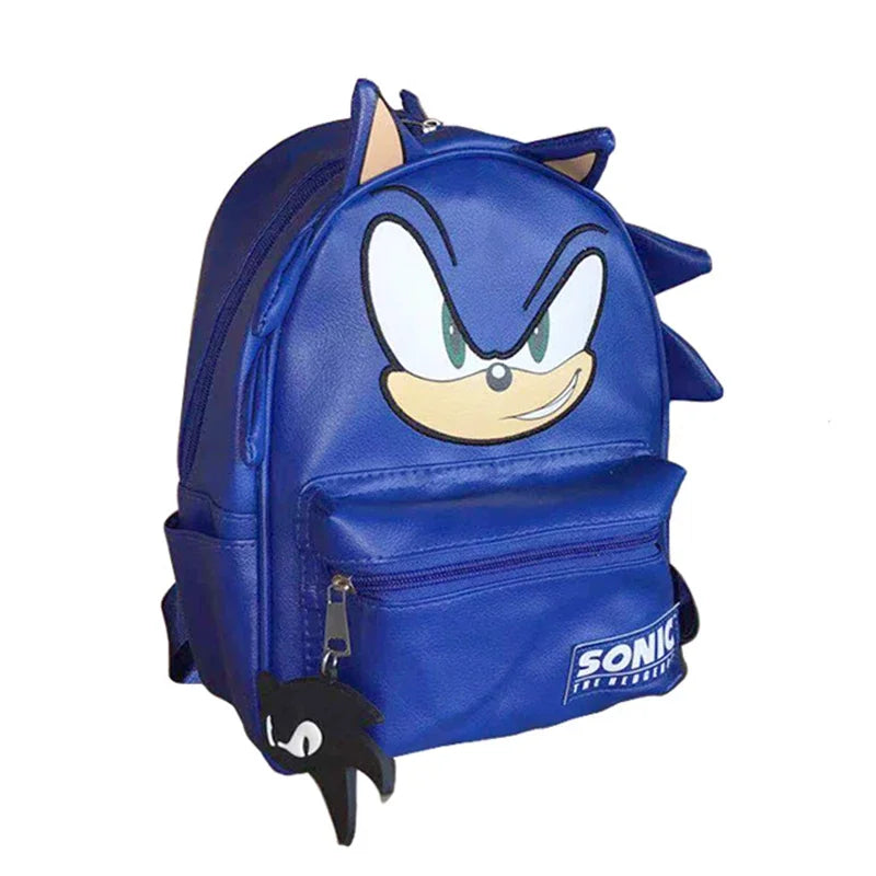 Sac à dos Sonic The Hedgehog bleu, format 28x20x9cm