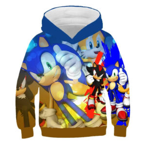 Sweat Sonic pour enfant avec personnages