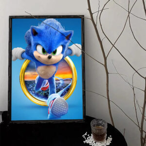 Poster Sonic à Travers un Anneau, plusieurs dimensions