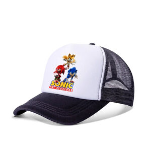Casquette Sonic avec Sonic, Tails et Knuckles