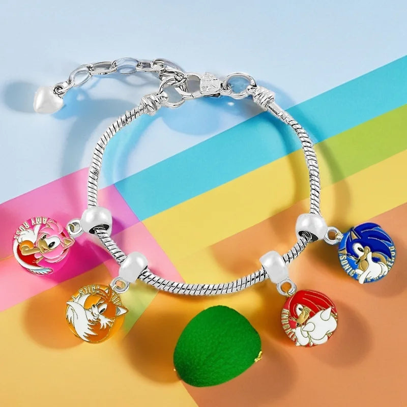 Bracelet Sonic Personnages, finition Or ou Argent – Image 4