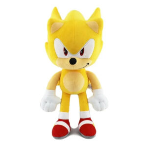Peluche jaune Super Sonic 30cm