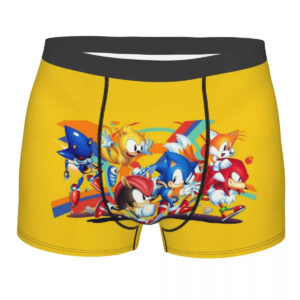 Boxer Sonic et ses Compagnons, tailles S à XXL