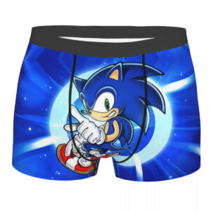 Boxer bleu Sonic l'Hérisson