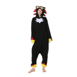 Combinaison Pyjama Shadow the Hedgehog Noir