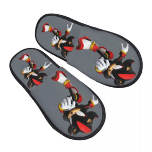 Pantoufles Shadow The HedgeHog Sonic, tailles 39-41 et 42-45