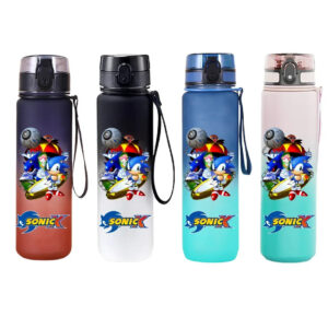 Gourde Sonic X avec Dr Eggman et Metal Sonic