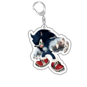 Porte-clé en acrylique Sonic The Werehog