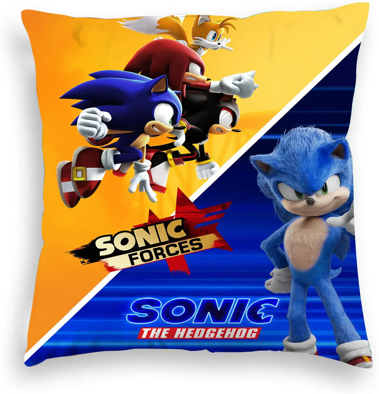 Housse de coussin Sonic Forces format 45x45cm