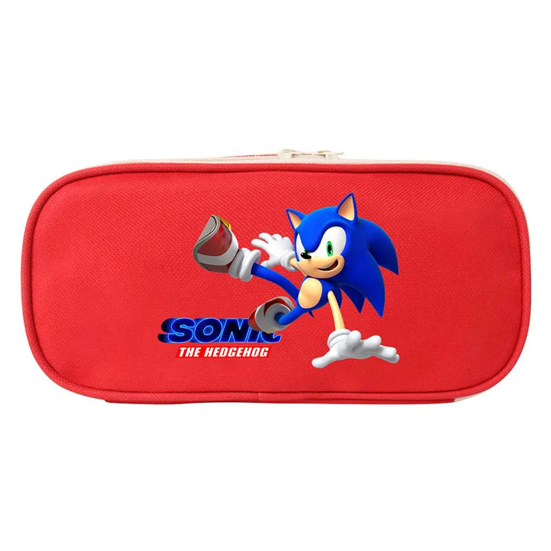 Trousse d'école Sonic rouge