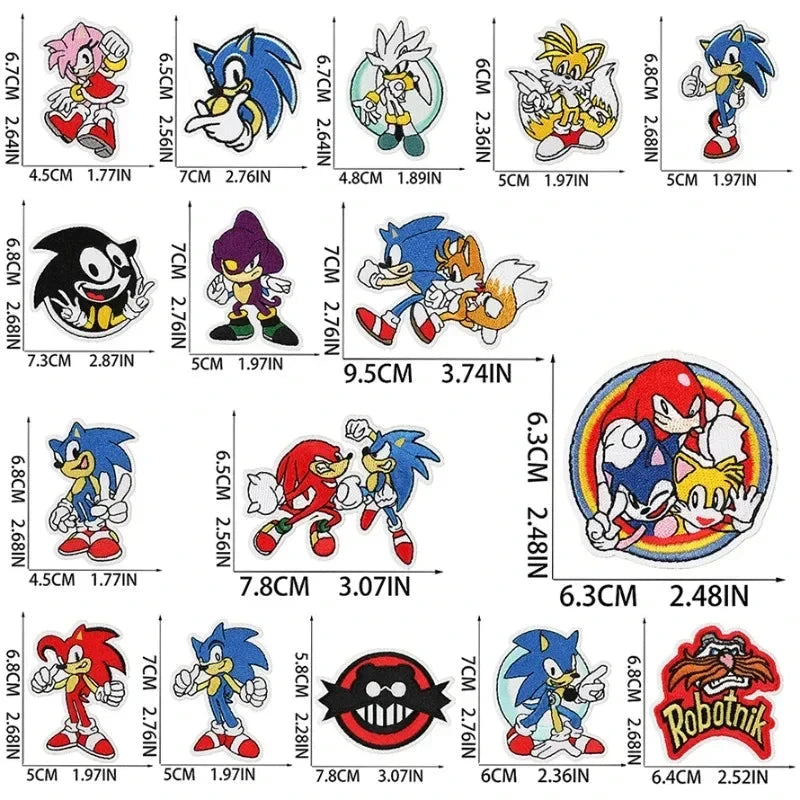 Patch écusson Sonic avec Espio le Caméléon – Image 3
