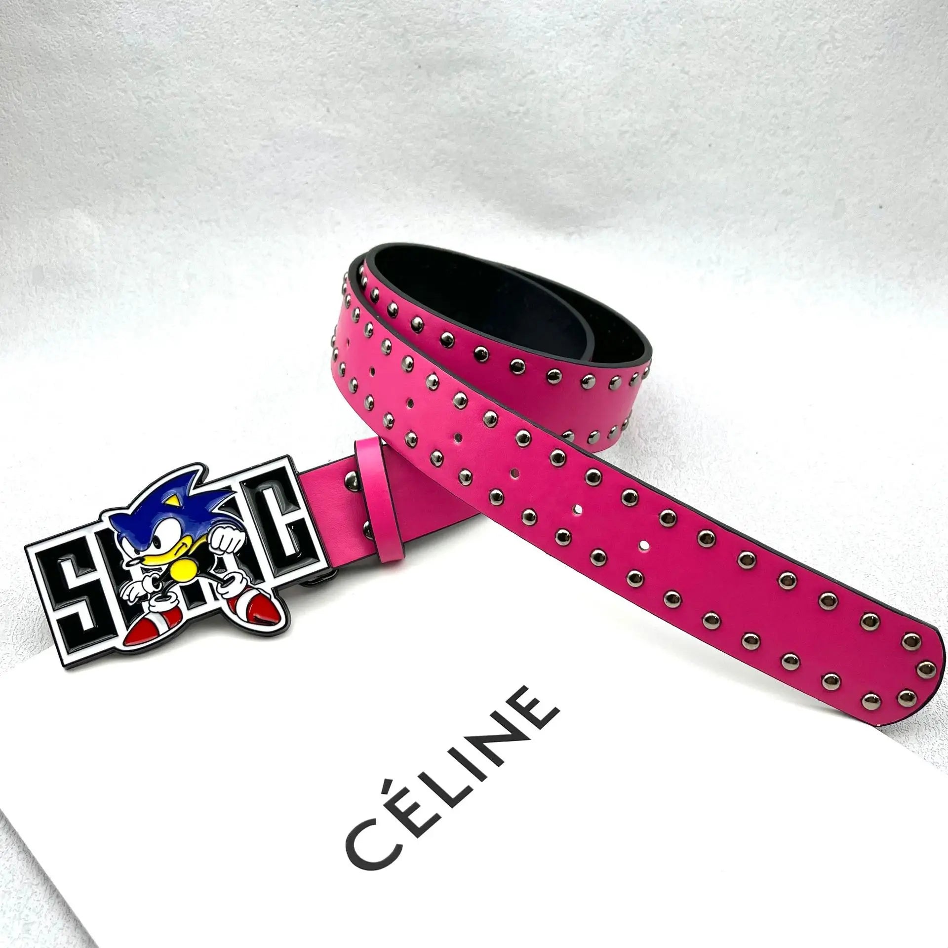 Ceinture Sonic The Hedgehog pour pantalon, coloris au choix – Image 3