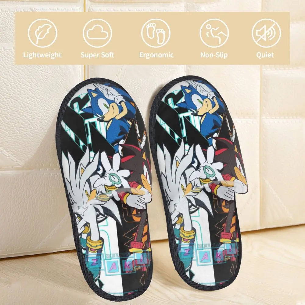 Pantoufles Sonic avec Shadow et Silver – Image 4