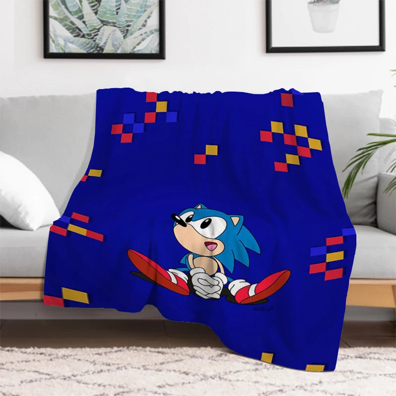 Plaid enfant Sonic en plusieurs dimensions