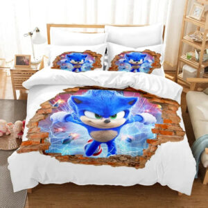 Housse de couette Sonic en pleine course