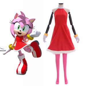 Tenue de cosplay Amy Rose - Univers Sonic