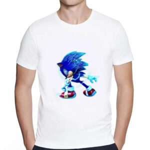 T-shirt Sonic Prêt à partir en blanc ou noir