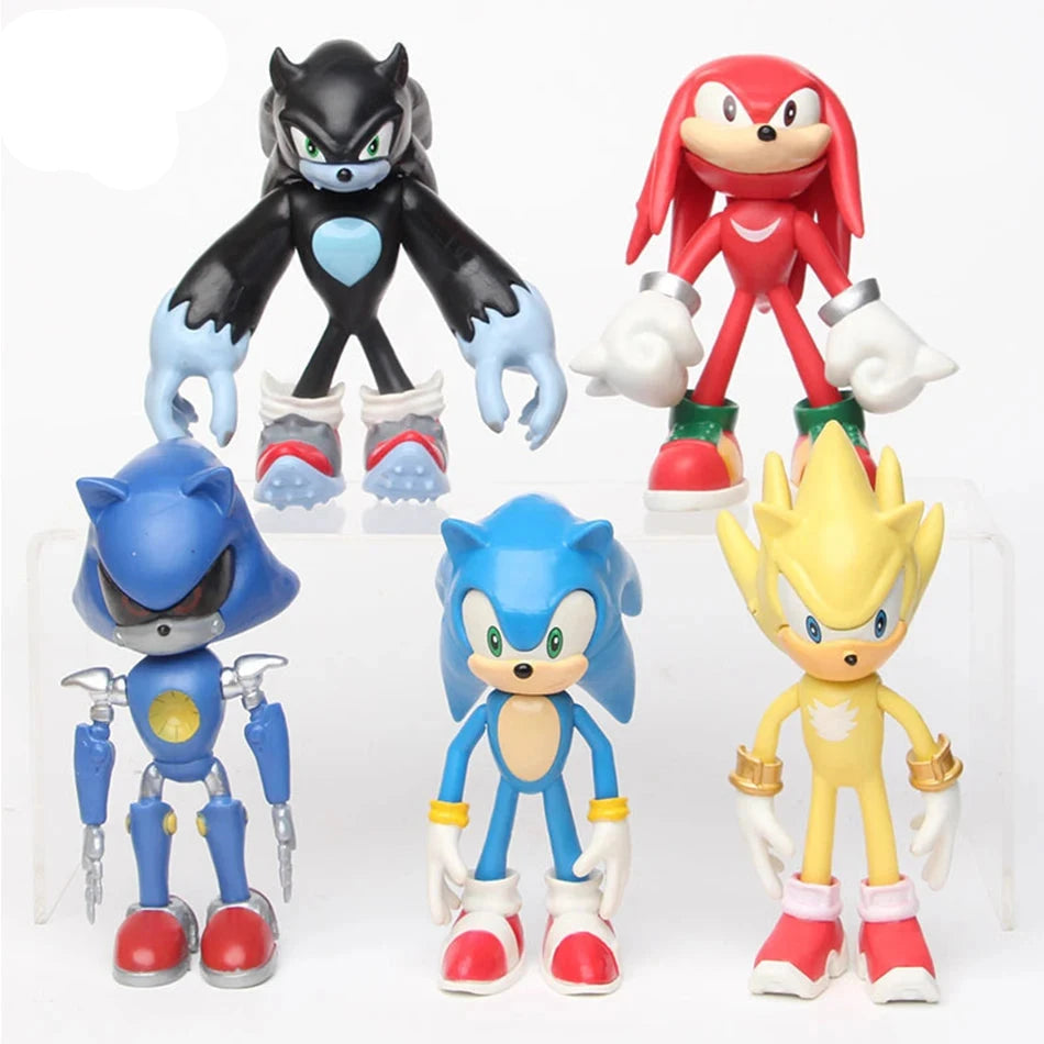 Figurines Sonic et personnages taille 14cm