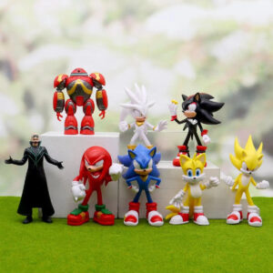 Lot de 8 figurines Sonic