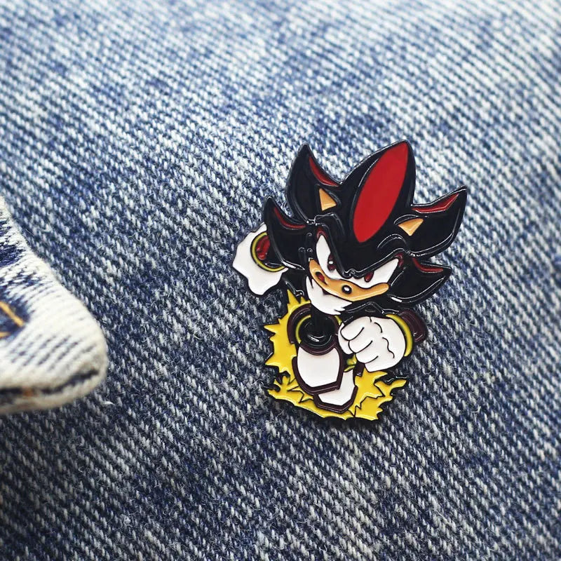 Pin's Shadow dans l'univers Sonic – Image 4