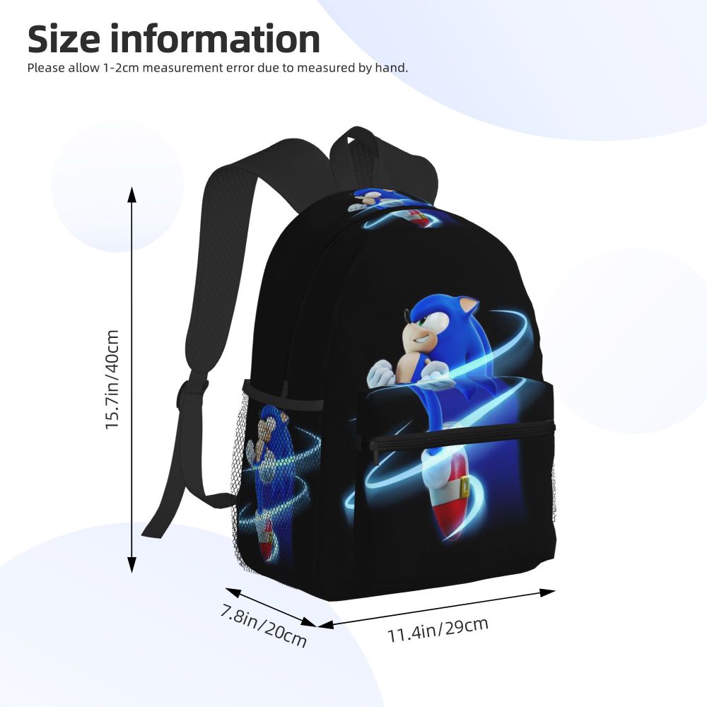 Cartable effet néon Sonic – Image 4