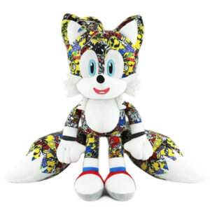 Peluche Tails Sonic, version Graffiti