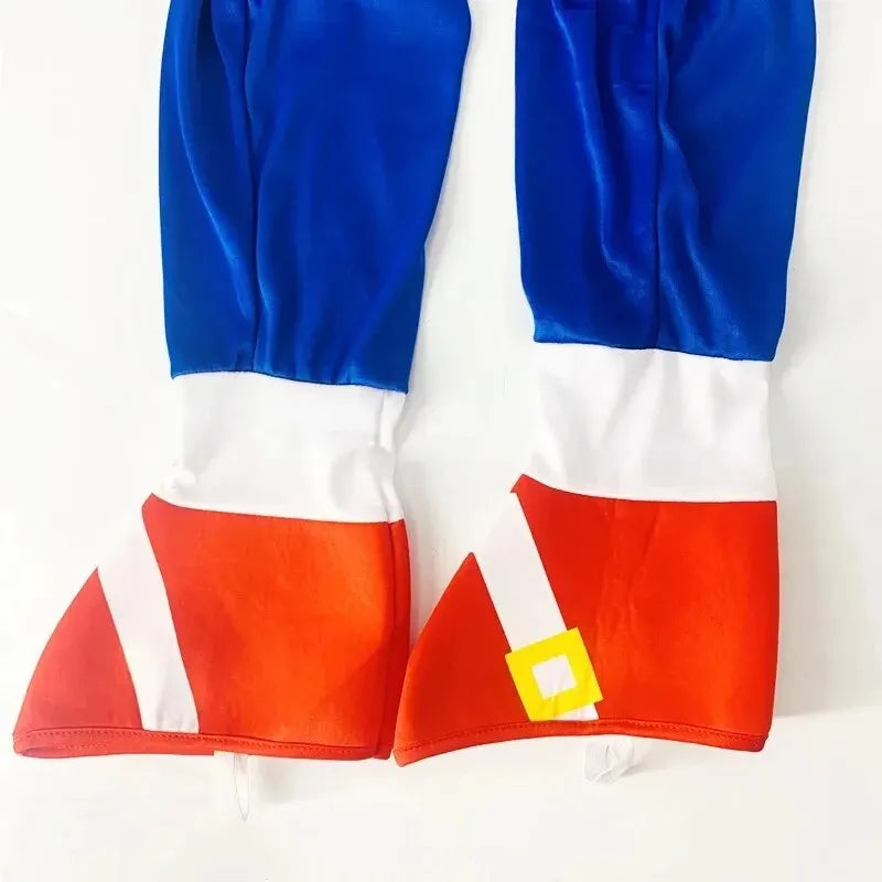 Déguisement Sonic pour enfant avec tailles 4-6 ans à 10-12ans – Image 5