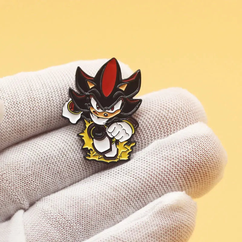 Pin's Shadow dans l'univers Sonic